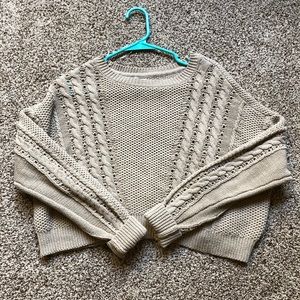 Knitted Crop Sweater